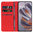 Leather Wallet Case & Card Holder Pouch for Motorola Edge 50 Neo - Red