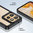 Hybrid Acrylic Tough Shockproof Case for Motorola Edge 50 Neo - Black (Frame)
