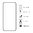 Full Coverage Tempered Glass Screen Protector for Motorola Edge 50 Neo - Black