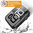 Anti-Scratch Hard Shell Case for Apple Watch 46mm (Series 10) - Black (Frame)