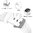 Sport Silicone Band Strap for Google Pixel Watch 3 (45mm) - White