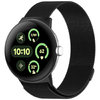 Milanese Magnetic Stainless Steel Band for Google Pixel Watch 3 (45mm) - Black