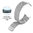 Milanese Magnetic Stainless Steel Band for Google Pixel Watch 3 (45mm) - Silver