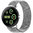 Milanese Magnetic Stainless Steel Band for Google Pixel Watch 3 (45mm) - Silver