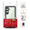 Hybrid Acrylic Tough Shockproof Case for Samsung Galaxy S24 FE - Black (Frame)