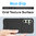 Anti-Shock Grid Texture Shockproof Case for Samsung Galaxy S24 FE - Black