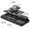 Heavy Duty Shockproof Case / Slide Camera Cover for Samsung Galaxy S24 FE - Black