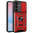 Heavy Duty Shockproof Case / Slide Camera Cover for Samsung Galaxy S24 FE - Red