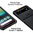 Heavy Duty Shockproof Case / Slide Camera Cover for Google Pixel 6a - Black