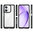 Hybrid Acrylic Tough Shockproof Case for Oppo A60 / A40 - Black (Frame)