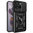 Heavy Duty Shockproof Case / Slide Camera Cover for Motorola Edge 50 Neo - Black