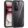 Hybrid Acrylic Tough Shockproof Case for Oppo Reno12 Pro 5G - Black (Frame)