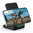 (15W) Qi Wireless Charging Stand for Mobile Phone - Black
