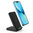 (15W) Qi Wireless Charging Stand for Mobile Phone - Black