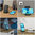 (15W) Qi Wireless Charging Stand for Mobile Phone - Black