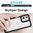 Hybrid Acrylic Tough Shockproof Case for Motorola Moto G55 - Black (Frame)