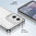 Hybrid Acrylic Tough Shockproof Case for Motorola Moto G55 - Clear (Frame)