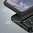 Flexi Slim Carbon Fibre Case for Motorola Moto G55 - Brushed Black