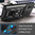 Heavy Duty Shockproof Case / Slide Camera Cover for Motorola Moto G55 - Black