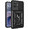 Heavy Duty Shockproof Case / Slide Camera Cover for Motorola Moto G55 - Black