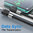 (100W) Double Right Angle USB Type-C (Anti-Tangle) Charging Cable (1m) - Black