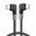 (100W) Double Right Angle USB Type-C (Anti-Tangle) Charging Cable (1m) - Black