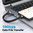 Short Flat Flexible USB Type-C Data Charging Cable (14cm) - Black