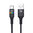 Totu Journey (25W) Glowing LED USB Type-C Charging Cable (1.5m) - Black