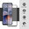 Full Coverage Tempered Glass Screen Protector for Motorola Moto G55 - Black