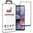 Full Coverage Tempered Glass Screen Protector for Motorola Moto G55 - Black