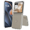 Hybrid Acrylic Tough Shockproof Case for Motorola Razr 60 / 50 - Clear (Frame)