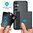 Tough Armour Slide Case & Card Holder for Samsung Galaxy S24 FE - Black