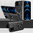 Heavy Duty Shockproof Case / Slide Camera Cover for Google Pixel 9 Pro Fold - Black