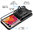 Heavy Duty Shockproof Case / Finger Ring Holder for Motorola Razr 50 - Black