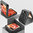 Heavy Duty Shockproof Case / Finger Ring Holder for Motorola Razr 50 - Black