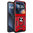 Heavy Duty Shockproof Case / Finger Ring Holder for Motorola Razr 60 / 50 - Red