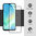 Full Coverage Tempered Glass Screen Protector for Samsung Galaxy A26 / A16 5G - Black