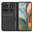 Leather Wallet Case & Card Holder Pouch for Motorola Moto G75 - Black