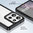 Hybrid Acrylic Tough Shockproof Case for Motorola Moto G75 - Black (Frame)