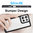 Hybrid Acrylic Tough Shockproof Case for Motorola Moto G75 - Black (Frame)