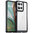 Hybrid Acrylic Tough Shockproof Case for Motorola Moto G75 - Black (Frame)