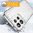 Hybrid Acrylic Tough Shockproof Case for Motorola Moto G75 - Clear (Frame)