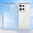 Hybrid Acrylic Tough Shockproof Case for Motorola Moto G75 - Clear (Frame)