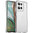 Hybrid Acrylic Tough Shockproof Case for Motorola Moto G75 - Clear (Frame)
