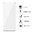 3D Curved Tempered Glass Screen Protector for Oppo Find X8 Pro - Black