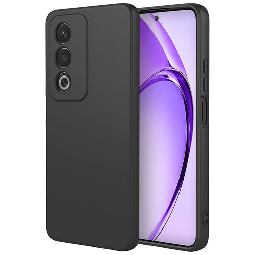 Flexi Stealth Liquid Silicone Case for Oppo A80 5G - Black (Matte)