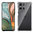 Flexi Gel Shockproof Case for Motorola Moto G75 - Clear (Gloss Grip)