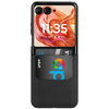Slim Hard Shell Wallet Case / Card Holder Pouch for Motorola Razr 50 - Black