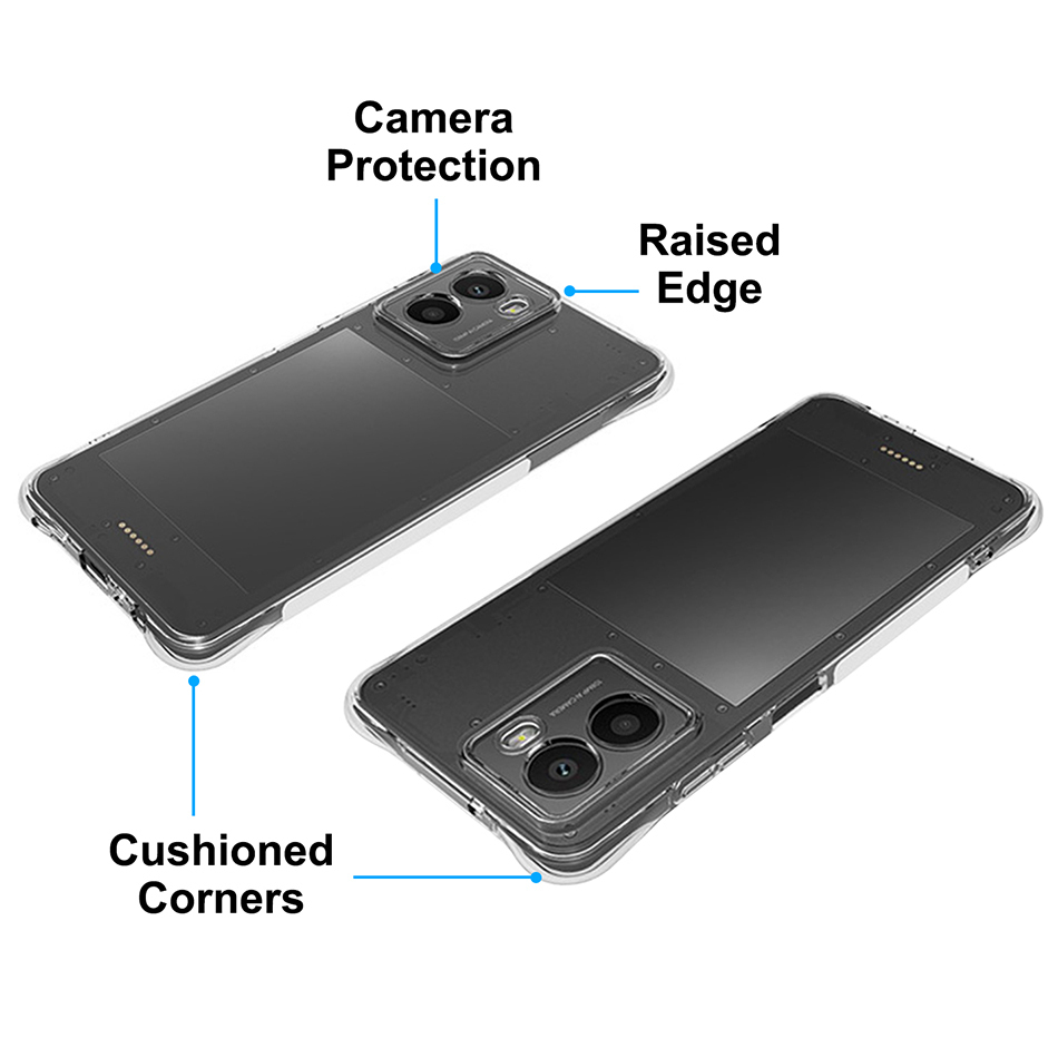 Flexi Gel Shockproof Case for HMD Fusion 5G - Clear (Gloss Grip)