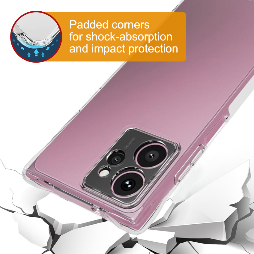 Flexi Gel Shockproof Case for HMD Skyline 5G - Clear (Gloss Grip)